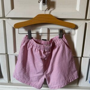 The Beaufort Bonnet Company Red Gingham Kids Shorts